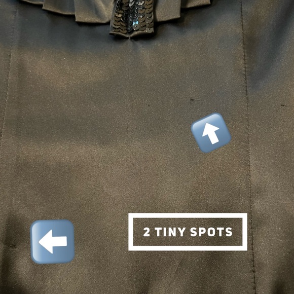 MM Couture by Miss Me Black Cocktail Dress with Fringed Skirt, Size Small, EUC - Picture 16 of 17